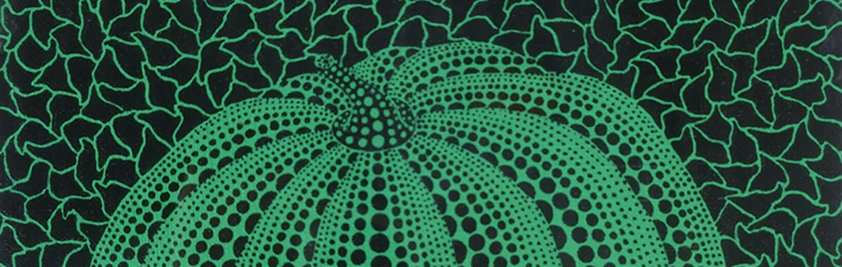 草間彌生「かぼちゃ」キャンバスアクリル　サムホール　1994年